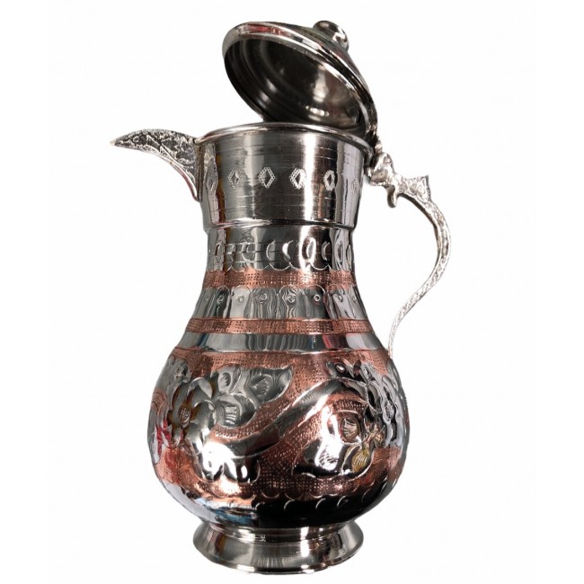 Copper Jug With Lid, BAKKALIM UK Copper Jug With Lid