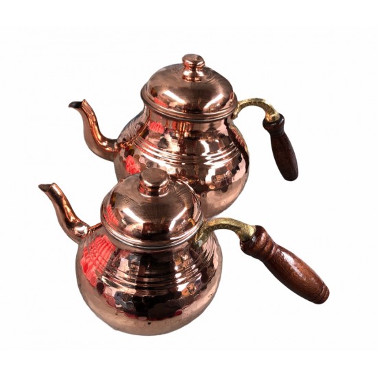 Copper Teapot - 8680697006343 - BAKKALIM UK