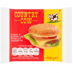 Country Cow Slice Cheese 200g