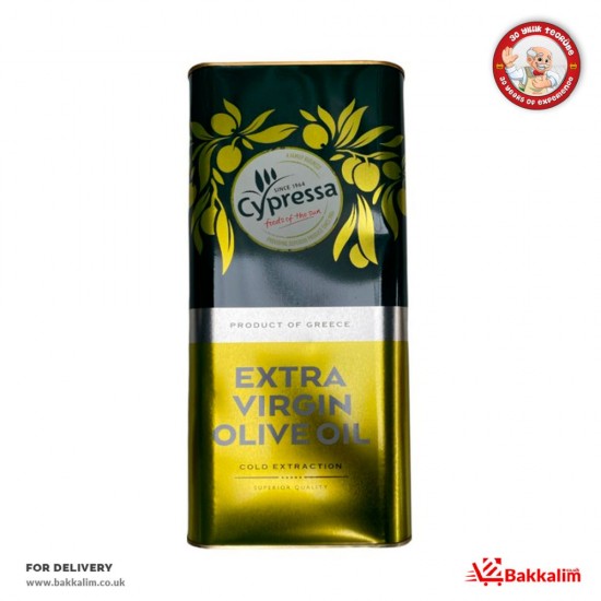 Cypressa 5000 Ml Extra Virgin Olive Oil - 5000362109446 - BAKKALIM UK