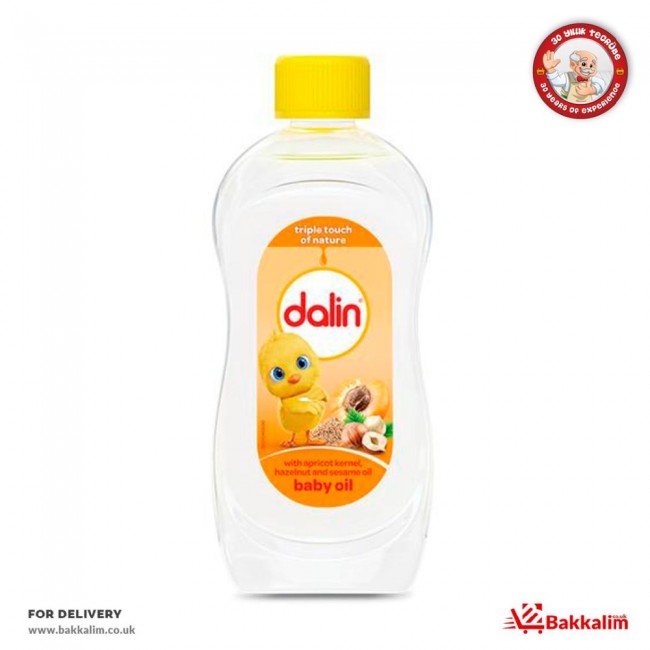 Dalin 200 Ml Baby Oil With Apricot Kernel Hazelnut And Sesame Oil 