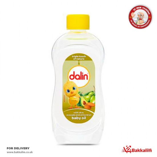 Dalin 200 Ml Baby Oil With Olive Avocado And Almond Oil - 8690605049942 - BAKKALIM UK