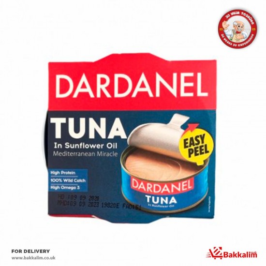 Dardanel 140 G Tuna In Sunflower Oil - 8690559015161 - BAKKALIM UK