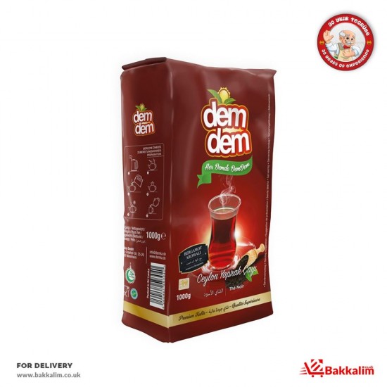 Demdem 1000 Gr Black Tea With Bergamotte - 4260467593040 - BAKKALIM UK