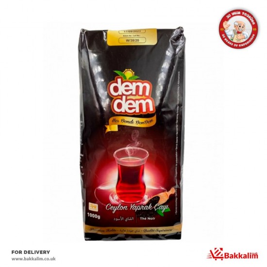 Demdem 1000 Gr Ceylon Black Tea - 4260467593002 - BAKKALIM UK