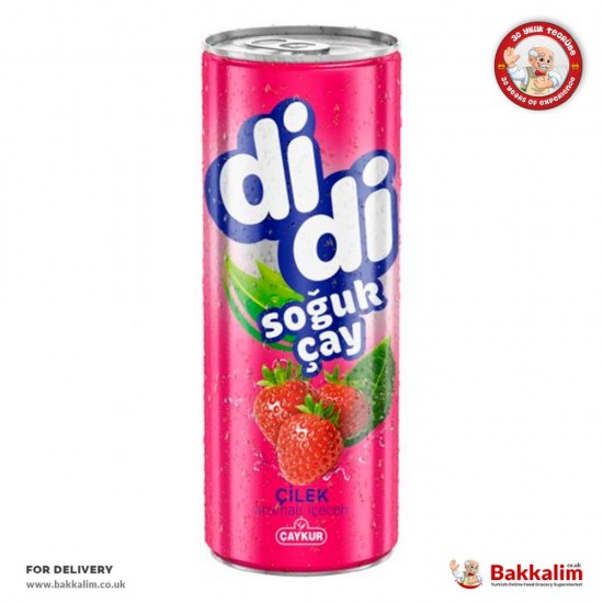 Didi 250 Ml Strawberry Flavoured Ice Tea - 8690105006568 - BAKKALIM UK