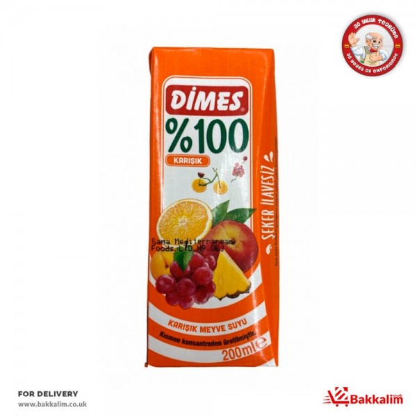 Dimes 200 Ml Mix Fruit Juice 