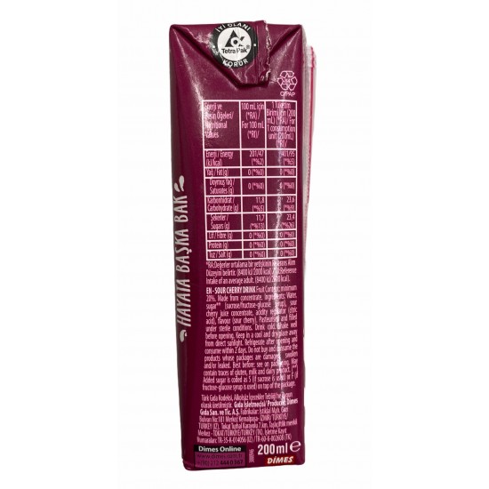 Dimes Visne Nectari 200ml - 86900188 - BAKKALIM UK