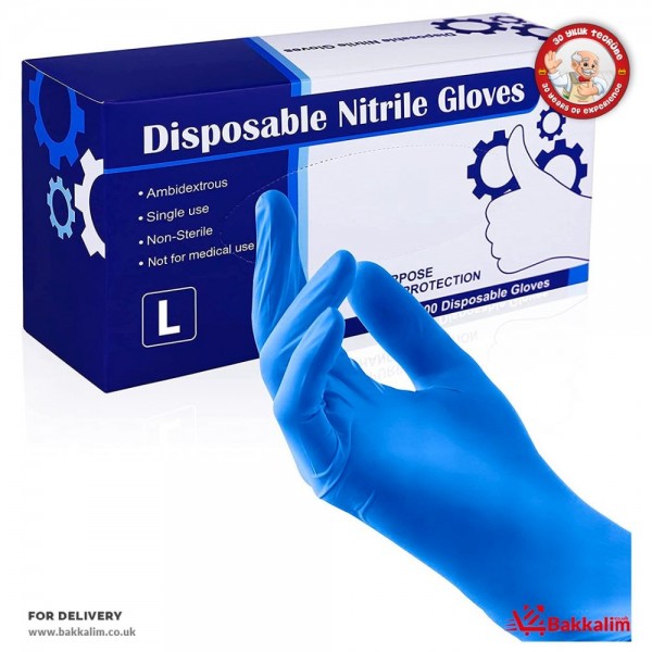 Disposable Large Nitrile Gloves 