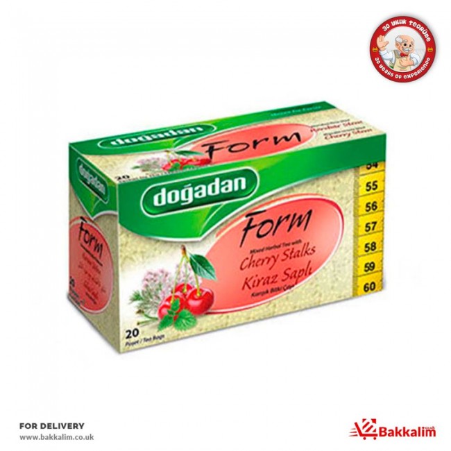 Dogadan 20 Bags Form Mixed Herbal Tea With Cherry Stalks 