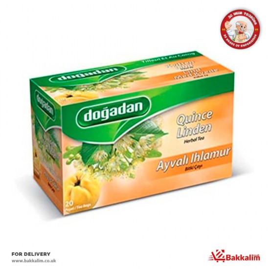 Dogadan 20 Bags Quince Linden Tea - 8699580003475 - BAKKALIM UK