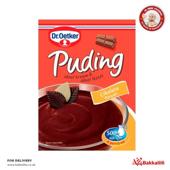 Dr Oetker 102 Gr Chocolate Pieces Pudding - 8690629430290 - BAKKALIM UK