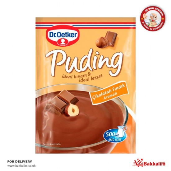 Dr Oetker 102 Gr Çikolatalı Fındıklı Puding - 8690629229832 - BAKKALIM UK