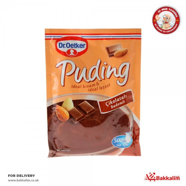 Dr Oetker 104 Gr Chocolate Almond Pudding 