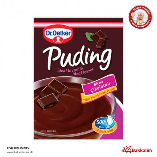 Dr Oetker 111 Gr Bitter Chocolate Pudding - 8690629433574 - BAKKALIM UK