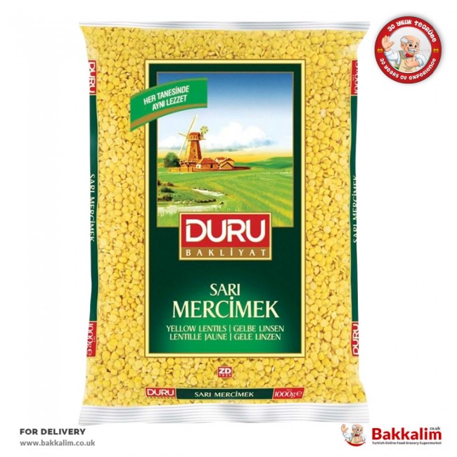 Duru 1000 Gr Yellow Lentils Duru 1000 Gr Yellow Lentils