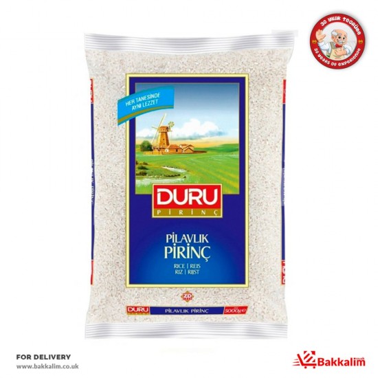 Duru 5000 Gr Tosya Long Grain Rice - 8691440307389 - BAKKALIM UK