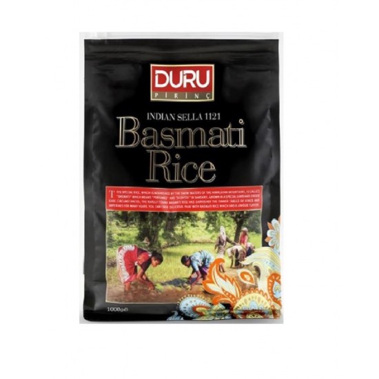 Duru Basmati Premium Rice 1000 G - 8691440307587 - BAKKALIM UK