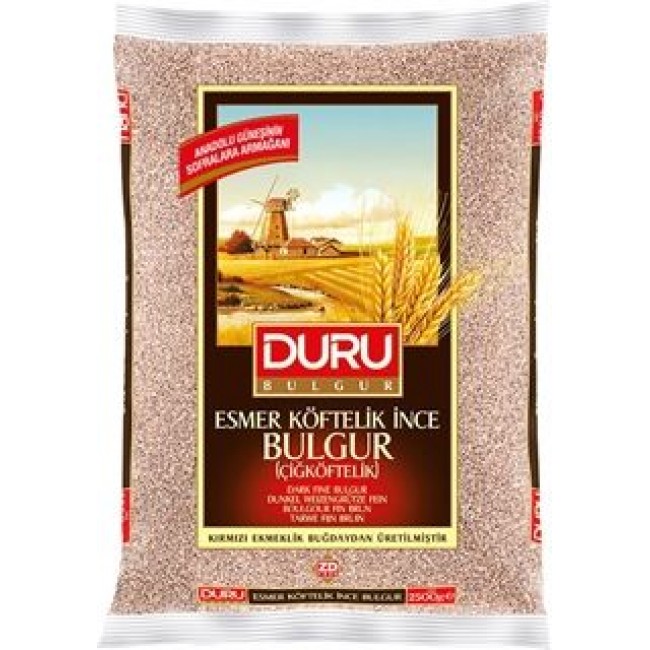 Duru Brown Fine Bulgur 2500g Duru Brown Fine Bulgur 2500g