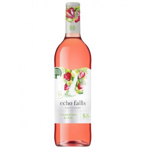 Echo Falls Red Fruit Fusion Strawberry And Lime 75cl