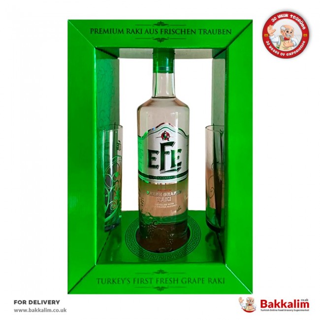 Efe 70 Cl Turkeys First Fresh Grape Raki Gift 2 Raki Glass Efe 70 Cl Turkeys First Fresh Grape Raki Gift 2 Raki Glass