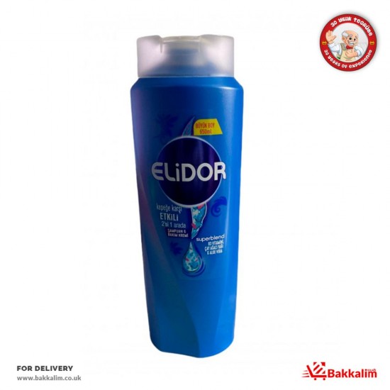 Elidor 650 Ml Kepeği Karşı Şampuan - 8690637984686 - BAKKALIM UK