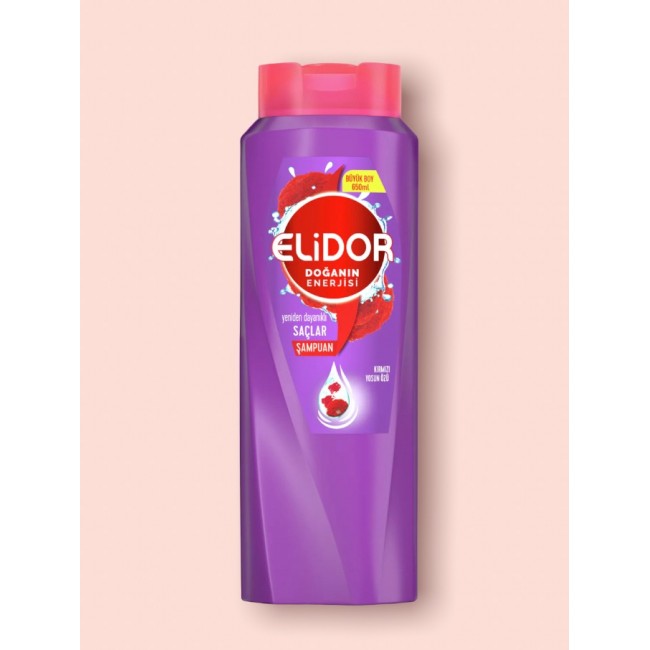 Elidor Strength Hair Shampoo Red 650ml