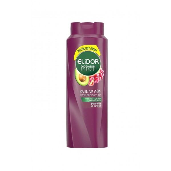 Elidor Thick And Bushy Hair Shampoo 650ml