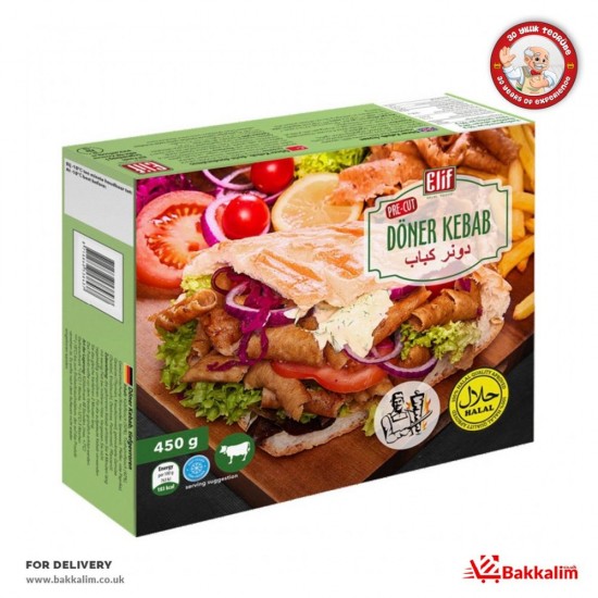 Elif 450 Gr (Halal) Meat Doner Kebab - 8719325144109 - BAKKALIM UK