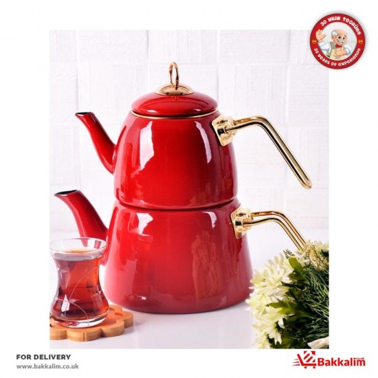 Elite Class Tea Pot Red - 8681622017525 - BAKKALIM UK