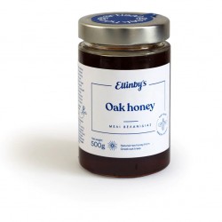 Ellinbys Oak Honey Natural Raw Honey From Oak Trees 500g
