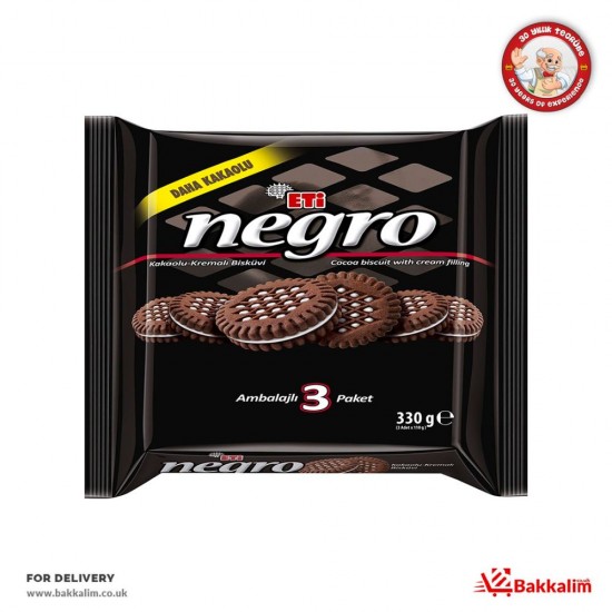 Eti 330 Gr 3 Pcs Negro - 8690533033181 - BAKKALIM UK