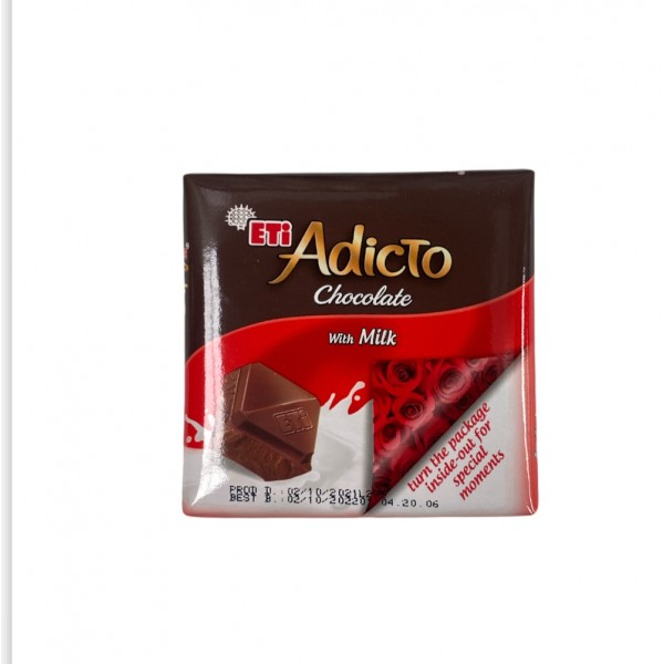 Eti Adicto Milk Chocolate 60g