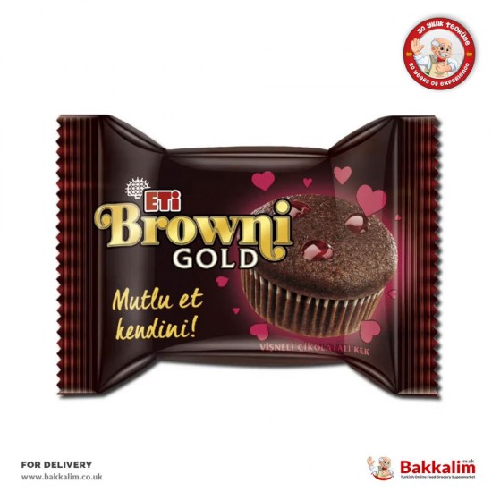Eti Browni Gold 45 Gr Vişneli Çikolatalı Kek - 8690526063744 - BAKKALIM UK