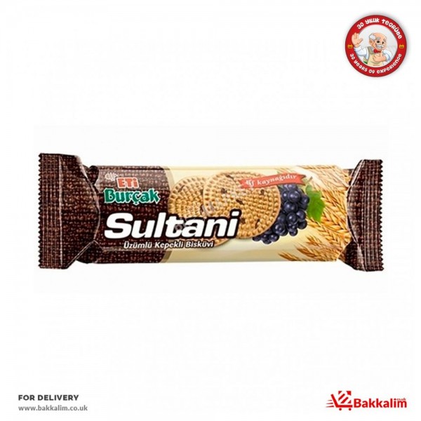 Eti Burcak 130 Gr Sultani Raisin Wholemeal Biscuits