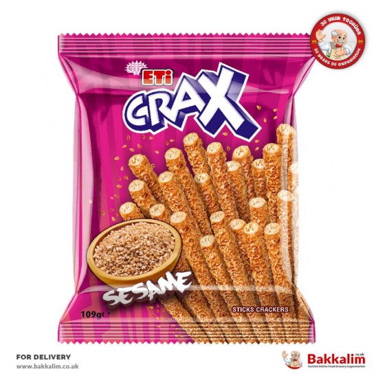 Eti Crax 110 Gr Sesame Stick Crakers - 8690526004525 - BAKKALIM UK