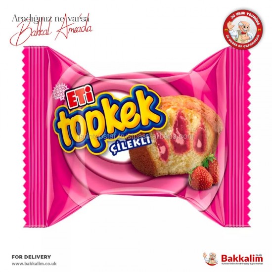 Eti Topkek 40 Gr Çilekli Kek - 8690526086118 - BAKKALIM UK