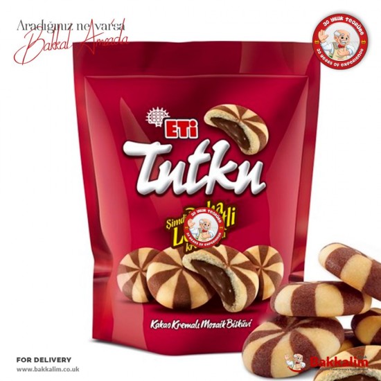 Eti Tutku Mosaic Biscuit Filled With Cocoa Cream 162g