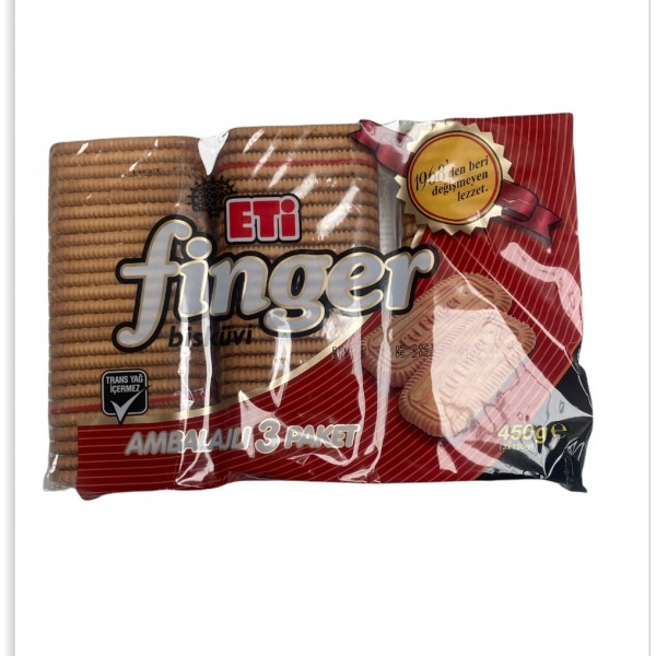 Eti Finger Biscuits  3x150g