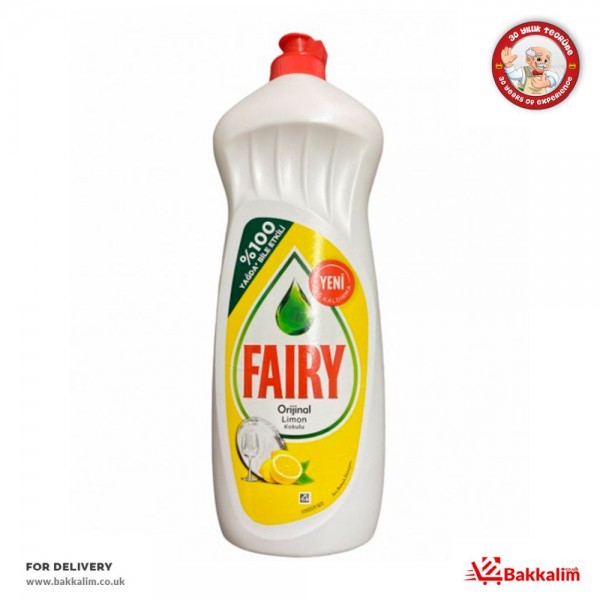 Fairy 650 Ml Original Lemon Scented Dishwashing Up Detergent 