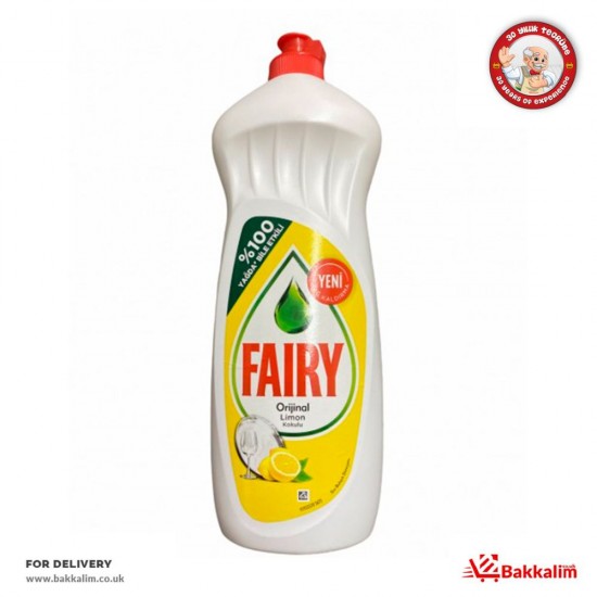 Fairy 650 Ml Original Lemon Scented Dishwashing Up Detergent - 5413149798854 - BAKKALIM UK
