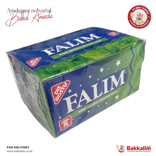 Falim Mint 100 Pieces Chewing Gum - 8690524051026 - BAKKALIM UK