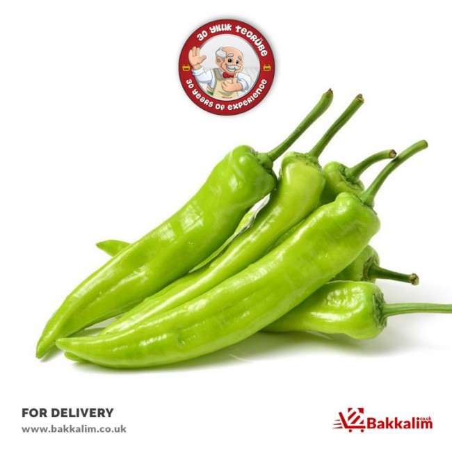 Fresh 500 Gr Carliston Pepper, BAKKALIM UK Fresh 500 Gr Carliston Pepper