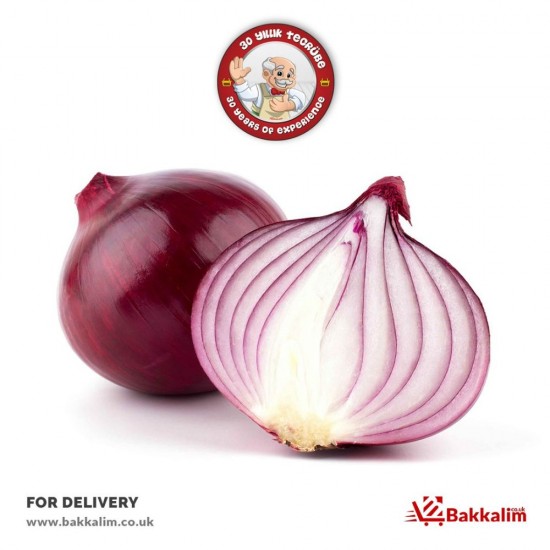 Fresh 500 Gr Red Onion - BKL-MYV-SBZ-KR - BAKKALIM UK