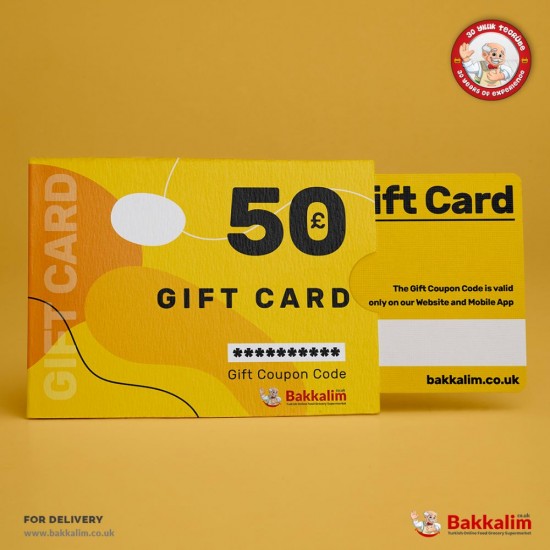 Gift Card - GIFT-CARD - BAKKALIM UK