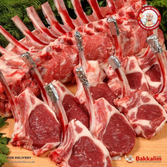 Halal 500 Gr Lamb Middle Neck - HLL-KSP-KZU-PR - BAKKALIM UK