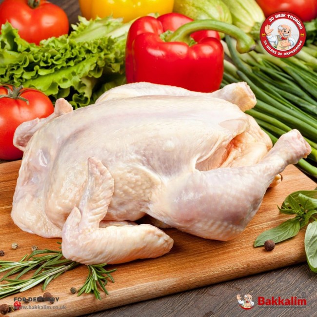 Halal Whole Chicken 1300 Gr 1600 Gr