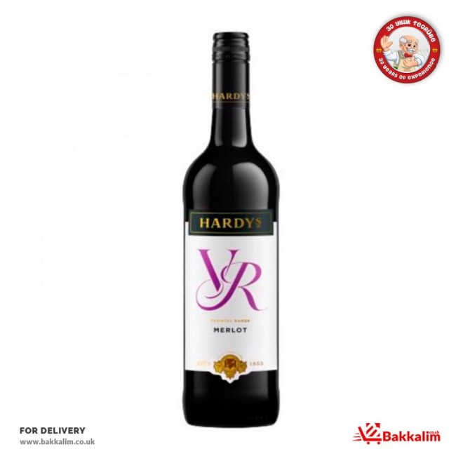 Hardys 750 Ml VR Merlot, BAKKALIM UK Hardys 750 Ml VR Merlot