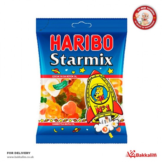 Haribo 80 Gr Starmix - 8691216022027 - BAKKALIM UK