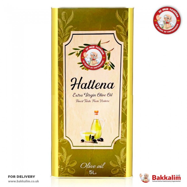 Hattena 5000 Ml Extra Virgin Olive Oil